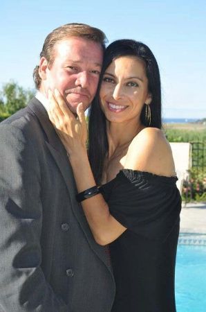 Arthur Wahlberg and his former fiance, Jennifer Gjulameti